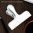 thumbnail image 3 of Heavy Duty Bag Clips,Stainless Steel Food Bag Food Bag Clips Stainless Steel Bag Clips Ultra Responsive, 3 of 10