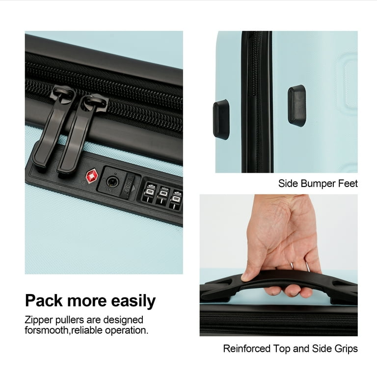 Ginza Travel 28-Inch Expandable Spinner Suitcase with TSA Lock