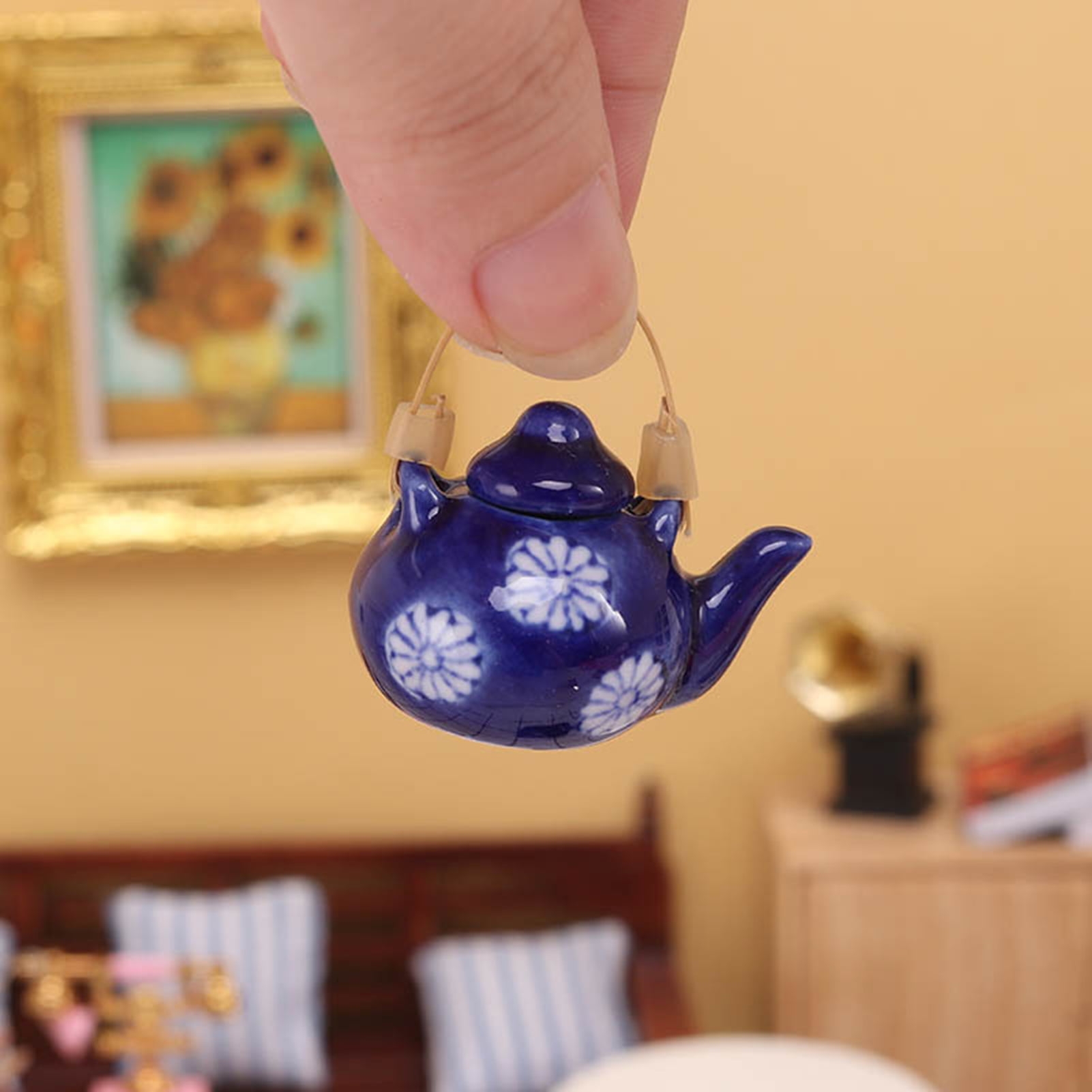 MALACASA Porcelain Tea for One Set Teapot 11 Ounce Tea Set 1 Piece Teacup  and Saucer SWEET.TIME-010 - The Home Depot