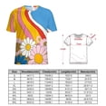 thumbnail image 2 of Nostalgic Vintage Floral T Shirts Basic T-Shirt Short Sleeve Ladies Tee Shirt Summer Graphic Clothing, 2 of 6