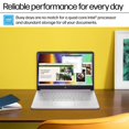 thumbnail image 4 of HP 14 Ultrabook * Intel 4-Core N150 * Microsoft 365 * Copilot AI * 32GB RAM * 1.6TB Storage (128GB UFS withHP 512GB P500 Portable SSD + 1TB OneDrive) * Wi-Fi 6 * 12 Hr Battery * Lavender * Win 11, 4 of 5