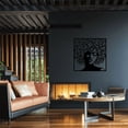 thumbnail image 4 of Cuadro Decorativo de Metal con Diseño afro Grande, 4 of 4