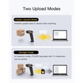 thumbnail image 2 of Inateck Bluetooth Barcode Scanner 2D, Wireless 2D QR Code Scanner with 2600 mAh Battery and Smart Charging Base, Handheld Scanner Support AI, APP, SDK, BCST-36, 2 of 9