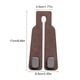 thumbnail image 4 of Gancho para Reposacabezas Coche Carga Microfibra Gamuza (café), 4 of 6