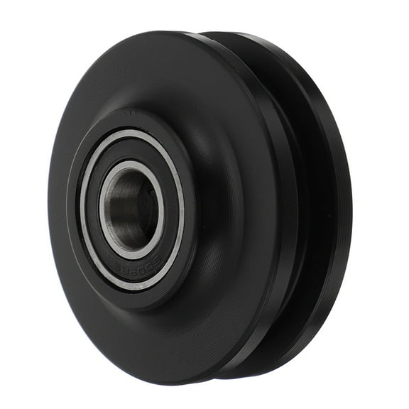 STRANDCHIC Black Nylon Barn Door Track Wheel for Smooth, Stable and Sliding Performance