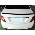 thumbnail image 2 of Ikon Motorsports Compatible with 08-14 Mercedes-Benz C Class W204 C63 AMG Sty Carbon Fiber Trunk Spoiler Red Line, 2 of 7