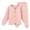 Pink, variant on Krdevn Winter Thermal Underwear for Kids Lined Warm Outfits with Padded Jacket and Pants for Girls and Boys,Kids Outfit,12-13 Years