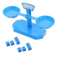 thumbnail image 4 of SHISUYAN DIY Science Experiment Balance Scale for Kids Math Balance Teaching Instrument Toy for Preschool Elementary School Math Science Experiment Balance Blue, 4 of 9
