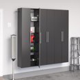 thumbnail image 4 of Prepac HangUps 72" Storage Cabinet Set C - 3 pc - Black, 4 of 6