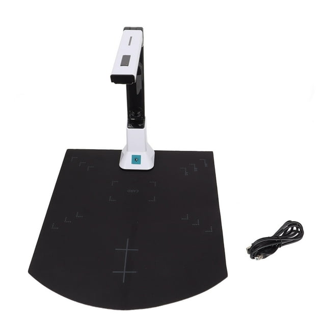 Caméra de Document, 8 Millions de Pixels HD CMOS Capteur Portable USB USB Document Camera pour les Documents de Bureau pour les Notes pour les Photos