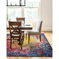 thumbnail image 4 of Unique Loom Estrella Collection Area Rug - Rome (10' 6" x 16' 5" Rectangle Multi/Brown), 4 of 7