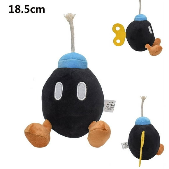Cartoon Super Mario Plush Toys Soft Stuffed Ninji King Boo Bombette Cheep Chomp Lady Bow Goombella Doll Kids Birthday Xmas Gifts