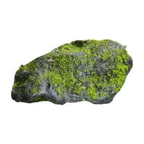 Artificial Moss Rocks Moss Stone Flocking Stone Lightweight Foam for Miniature Fairy Garden Decor