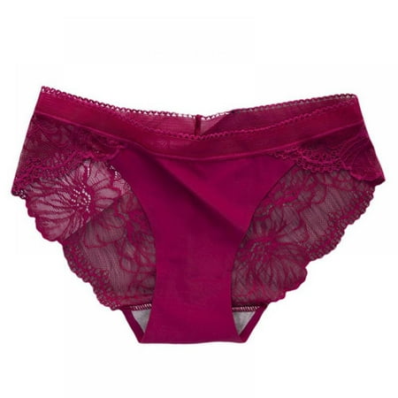 

Women s Underwear Lace Bikini Panties Silky Comfy Lace Briefs 1PCS