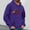 Purple, variant on EchfiProm Mens Hoodies with Pockets Pullover Merry Christmas Graphic Hooded Red Winter Sweatshirt for Men L