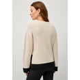 thumbnail image 2 of Ellos Plus Size Boxy Color Block Pullover, 2 of 3