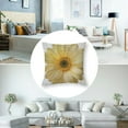 thumbnail image 5 of none Throw Pillow Cover Yellow Flower Sunflower Background - Soft Pillow Case for Decorative Bedroom/Livingroom/Sofa/Farm House - Couch Pillow Cushion Covers, 5 of 7