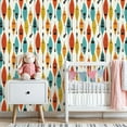 thumbnail image 3 of Farmhouse Peel and Stick Wallpaper 23.6in x 9.8ft Colorful Kayak Paddle Patterns Retro Style Contact Paper Vinyl Self-Adhesive Removable Wall Paper for Bedroom Kitchen Cabinet Renter Friendly, 3 of 8