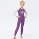 thumbnail image 4 of Niños con traje de trabajo Catones One Piece Snorkel Conjunto de dibujos animados Traje de baño para niñas Nylon Swetsuit Swetper Swimper para la natación Buceo M Sweethay OD003308-02, 4 of 7