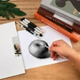 thumbnail image 4 of 4Pack Blending Sponge Pens Dual Ended Washable Friction Sponge Brushes Sketch Wipe Reusable Blending for Student Artists, 4 of 6