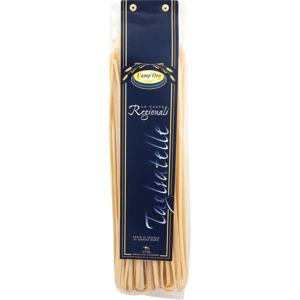Camp'Oro Le Regionali Italian Pasta, Tagliatelle, 17.6 Ounce Walmart