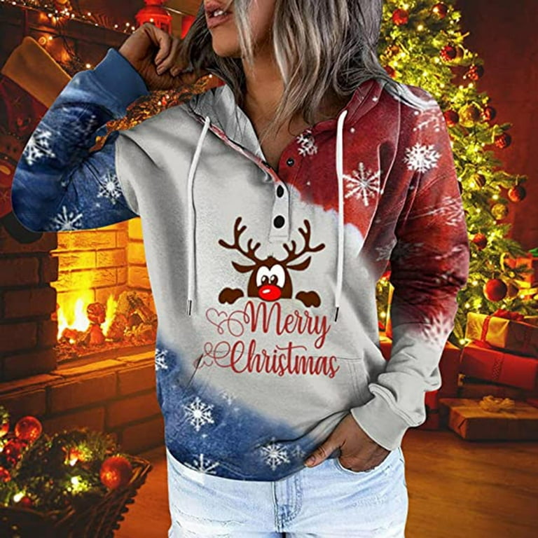 Tie dye online christmas sweater