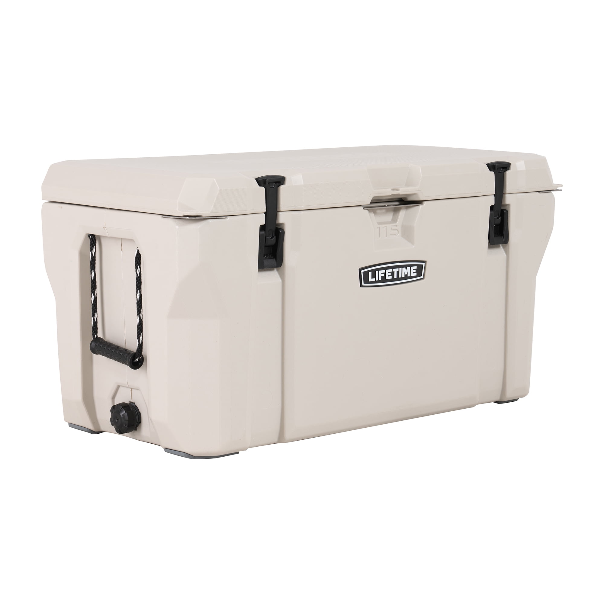 Fatboy 10QT Rotomolded Cooler Chest Ice Box Hard Lunch Box - Sand Tan