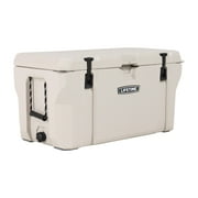 Lifetime 115 qt Bear-Resistant Camping Cooler, Premium High Performance, Ice Retention, Hard Cooler, 150 Can Capacity, Khaki (91000)