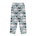 thumbnail image 7 of Fotbe Swan Princess On Lake Women's Pajama Pants,Sleepwear Pants,Pj Bottoms Drawstring And Pockets-Small, 7 of 7