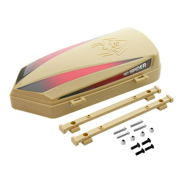 QualitChoice Luggage Carrier Rack Practical Spare Parts RC Roof Luggage Box Upgrade Accessories For RC Cars Practical. Offering . desert yellow 180x85x42mm