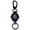 Black, variant on Retractable Lanyard - Retractable Heavy Duty Metal Strong Carabiner - Quick Release Keychain,for Hospital Offices School Work Permits Small Tools Outdoor Activities Fishing Work Security Daily
