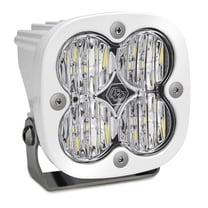 Baja Designs Squadron Pro White Wide Cornering Pattern LED Light Pod - Clear - 490005WT