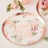 Ginger Ray Floral Hen Plate