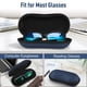 thumbnail image 3 of Funda para gafas de sol Fintie Hard EVA Shell a prueba de golpes, color azul oscuro, 3 of 9
