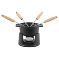 thumbnail image 4 of Staub Cast Iron 0.25-qt Mini Chocolate Fondue Set - Matte Black, 4 of 4