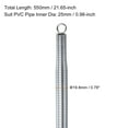 thumbnail image 2 of Unique Bargains 2pcs PVC Spring Bender 19.8mm OD 550mm Long Bending Spring Conduit PVC Spring, 2 of 6
