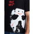 thumbnail image 4 of Friday the 13th Men's and Big Men's Cropped Graphic Tee, Sizes XS-3XL, 4 of 5