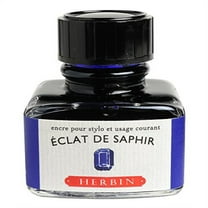 herbin fountn pen ink 30ml eclat de saphir