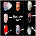 thumbnail image 4 of El kit de decoración de uñas incluye 30 cintas para hacer rayas, 4 rodillos para hacer rayas, 12 diamantes de imitación de colores, 5 bolígrafos para puntos y 15 pinceles Adepaton  HMHZ002, 4 of 9