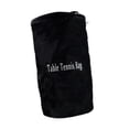 thumbnail image 1 of Bolsa para pelotas de tenis de mesa, bolsa de almacenamiento para pelotas de -pong, portátil, de gran capacidad, profesional, con cremallera y Negro, 1 of 8