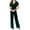 Green, variant on lulshou Jumpsuits for Women, Womens Fashion Solid Casual V-Neck Short Sleeve Suspender Long Jumpsuit Women's Jumpsuits, Rompers & Overalls, L