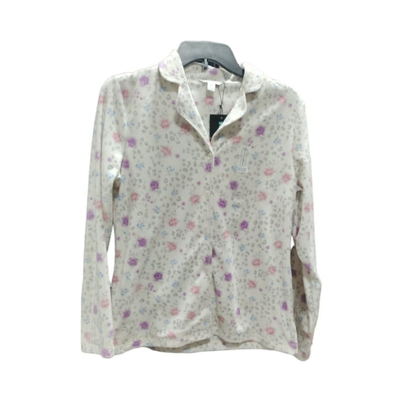 allbrand365 designer Womens Pajama Top Only,1-Piece, X-Small, Floral Multi