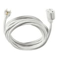 thumbnail image 2 of Hyper Tough 15FT 16AWG 3 Prong White Outdoor/Indoor Use Single Outlet Extension Cord, 13 amps, 2 of 8