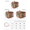thumbnail image 2 of Christmas Cardinal Small Toaster Cover 2 Slice, Kitchen Appliance Covers, Xmas Berry Farmhouse Wooden Grain Toaster Oven Cover with Loop, Bread Machine Cover Polyester Dust Cover Protection, 2 of 4