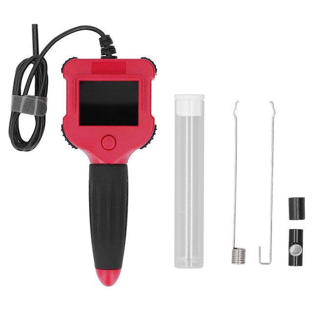 Endoscope portable ABS, écran HD 2,4 pouces, objectif 0,22 pouce, caméra d'inspection pour l'industrie chimique