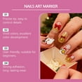 thumbnail image 6 of Nail Arts Pens Set for Painting Nails 2026 New 12 Colors Gel Nail Arts Markers Diy Nail Arts Tools for Dotting Drawing Painting Point Liner fits Adult Kids, 6 of 9