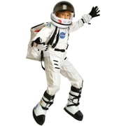 Aeromax Jr. Astronaut Suit Fancy-Dress Costume for Boys with Official NASA Patches for Ages 3-6, Toddler Size 4T