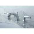 thumbnail image 3 of Kingston Brass KB8951FL Mini-Widespread Bathroom Faucet, Polished Chrome, 3 of 5