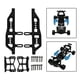 thumbnail image 4 of Juego de pedales laterales de metal para actualización de coche RC Axial SCX24 AXI00001 1:24 Negro, 4 of 9