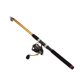thumbnail image 3 of Combos de caña y carrete de pesca, Kit completo, caña de carrete de pesca giratoria telescópica con línea de anzuelo de pesca de mordida suave, 3 of 10
